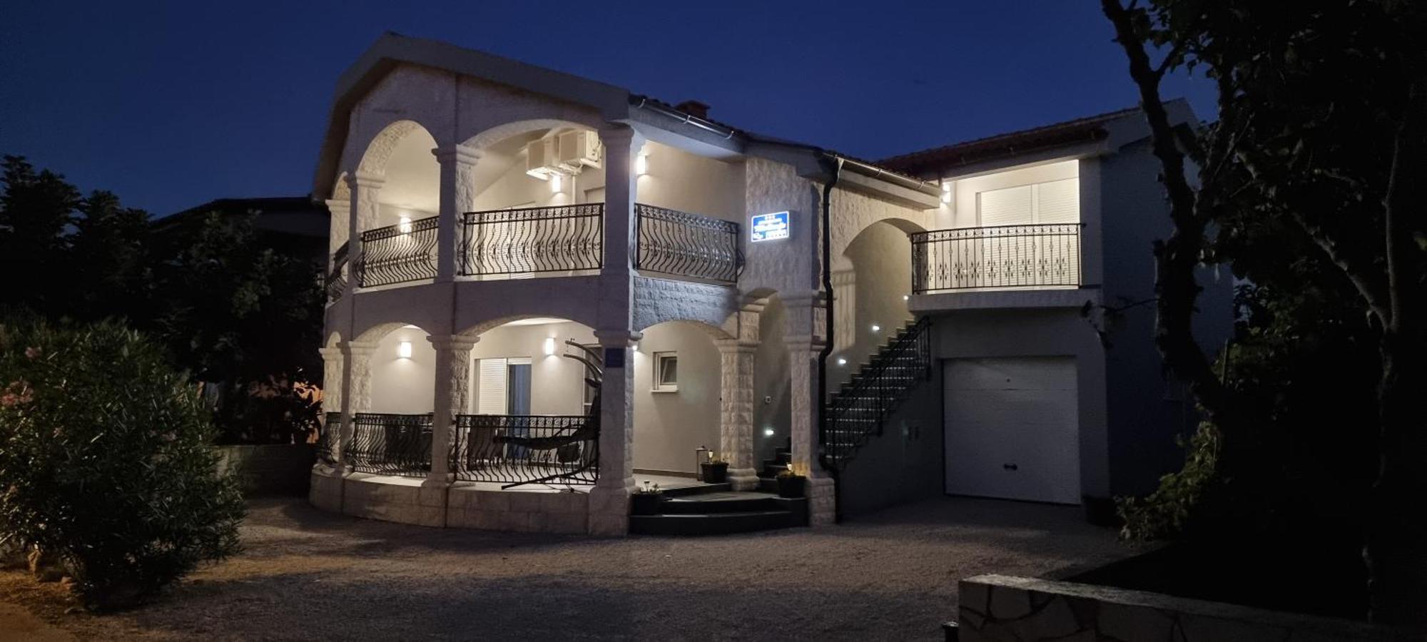 Villa Marija Vir Exteriér fotografie